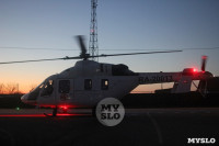 Из-за посадки медицинского вертолета под Тулой перекрыли трассу «Крым», Фото: 18