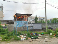 В Туле на заброшенной стоянке дети подожгли будку охранника, Фото: 6