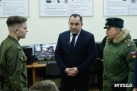 Андрей Дубровский встретился со студентами Военного учебного центра им. Тульского рабочего полка, Фото: 14