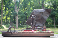 Открытие памятника Талькову в Щекино, Фото: 28