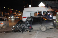 На ул. Металлургов в Туле лоб в лоб столкнулись две Daewoo, Фото: 10