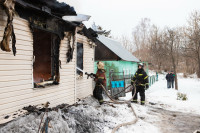 Сгоревший дом в Скуратовском, Фото: 8
