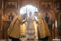 В Князь-Владимирском храме на территории Туламашзавода прошли Божественная литургия и крестный ход, Фото: 38