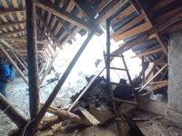 Что творится на месте обрушения крыши в пятиэтажке на улице Зорге – репортаж Myslo, Фото: 4
