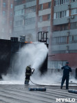 Загорелся недостроенный ТЦ на Красноармейском проспекте, Фото: 56