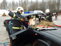 В Туле проходят региональные соревнования среди спасателей по ликвидации последствий ДТП, Фото: 23