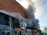 Пожар в кровельном центре на ул. Мосина, Фото: 10