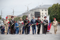 Москалькова и Федорищев возложили цветы на площади Победы в Туле, Фото: 12