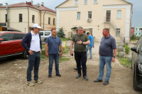 На улице Металлистов в Туле началась замена плитки и обустройство нового сквера, Фото: 1