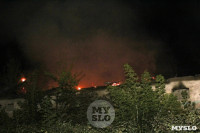 Площадь пожара на заброшенном складе в Туле составила 600 кв. метров, Фото: 1