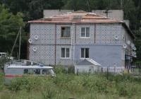 Восстановление домов в селе Воскресенское после урагана. 2.07.2014, Фото: 15