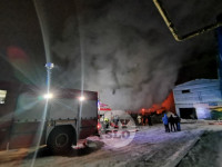 Крупный пожар: в Туле загорелся склад, Фото: 8