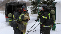 Пожарные учения в Ясной Поляне, Фото: 7