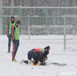 «Арсенал» готовится на снежном поле к игре против «Тосно», Фото: 30