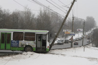 ДТП в Басово: столкнулись два рейсовых автобуса, Фото: 6