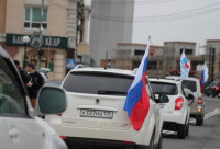 Во Владивостоке стартовал автопробег "Россия-2014", Фото: 7