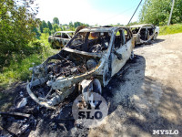 Цыганский конфликт в Туле: ночью подожжены четыре автомобиля, Фото: 13