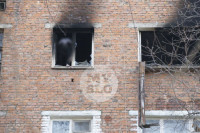 В Туле мужчина сгорел заживо, пытаясь выбраться через окно, Фото: 4