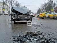 В Туле попала в аварию машина МЧС, Фото: 3