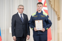 Губернатор наградил спасателей, Фото: 47