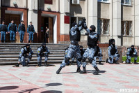 В Туле судебные приставы, МЧС и полиция предотвратили условное нападение на суд, Фото: 76