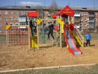В Тульской области продолжают устанавливать детские площадки, Фото: 5