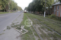 Авария с трамваем на ул. Металлургов, Фото: 6