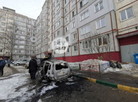 В Туле на улице Ф. Энгельса сгорел припаркованный Ford, Фото: 4