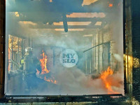 На ул. Баженова в Туле крупный пожар уничтожил жилой дом, Фото: 20