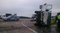 Авария на трассе Тула-Калуга. 04.07.2014, Фото: 4