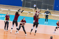 Губернатор Дмитрий Миляев встретился с волейболистками «Тулицы», Фото: 2