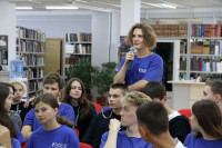 Николай Воробьев встретился с ребятами из Запорожской области, Фото: 9