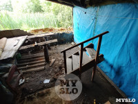 В Дедилово рухнула стена частного дома, Фото: 4