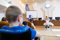 Пациентам Тульской детской областной больницы устроили интерактивное научное шоу, Фото: 9