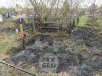 Сгоревшее кладбище в Алексине, Фото: 8