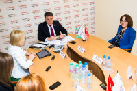 Владимир Груздев пообщался с журналистами «Слободы» и Myslo, Фото: 6