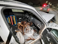 На ул. Вильямса в Туле водитель Daewoo протаранил восемь машин и сбежал, Фото: 15