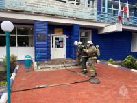 Учения пожарных в Донском, Фото: 2