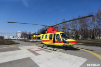 В Тульский перинатальный центр из Новомосковска на вертолете доставлены близняшки, Фото: 1