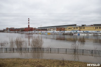 В Туле затопило Пролетарскую набережную, Фото: 28