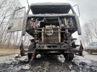 В Петелино сгорел грузовик, Фото: 5