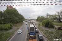 В Туле на Калужском шоссе столкнулись фура и легковушка, Фото: 1