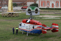 Установка шпиля на колокольню Тульского кремля, Фото: 4