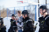 В Чернском районе школьникам подарили хоккейную экипировку, Фото: 78