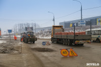 В Туле продолжается аварийно-восстановительный ремонт дорог, Фото: 3