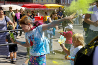 В Туле прошел фестиваль красок на Казанской набережной, Фото: 41
