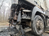 В Петелино сгорел грузовик, Фото: 4