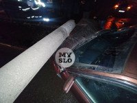 Водитель BMW снес столб на улице Металлургов в Туле, Фото: 10
