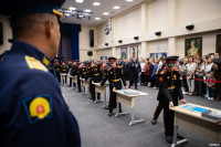 В Тульском суворовском военном училище приняли присягу 80 детей, Фото: 64