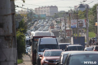 Пробка в Зареченском районе Тулы, Фото: 1